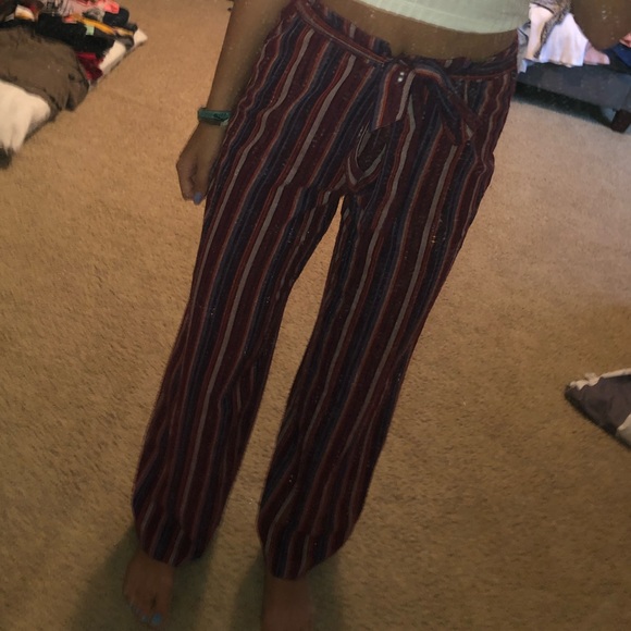 Stripped Tie Pants - Picture 2 of 4